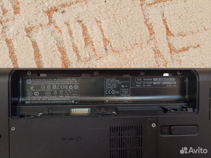 Ноутбук HP G62-450ER