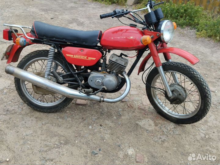 Мотоцыкл Минск в г. Камызяк (на ходу)