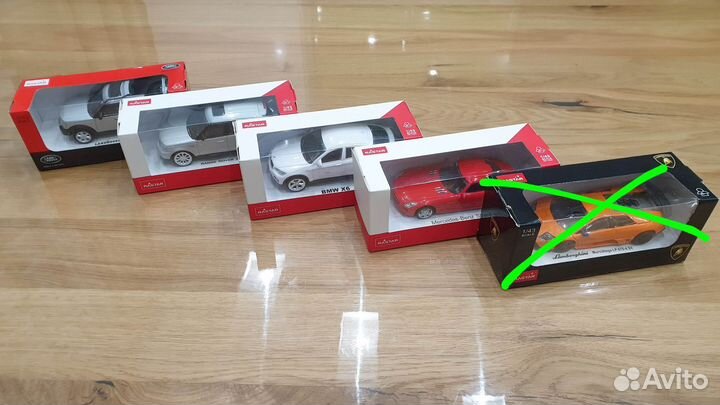 Модели 1:43 rastar