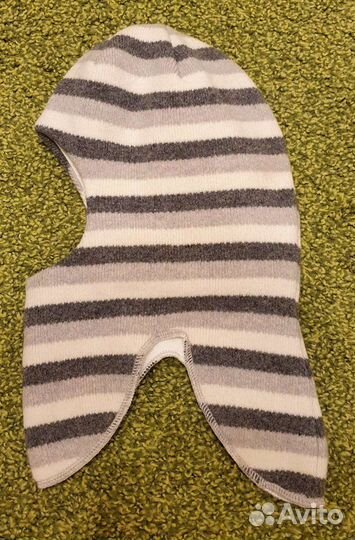 Шапка шлем зимний 1-2года kotik