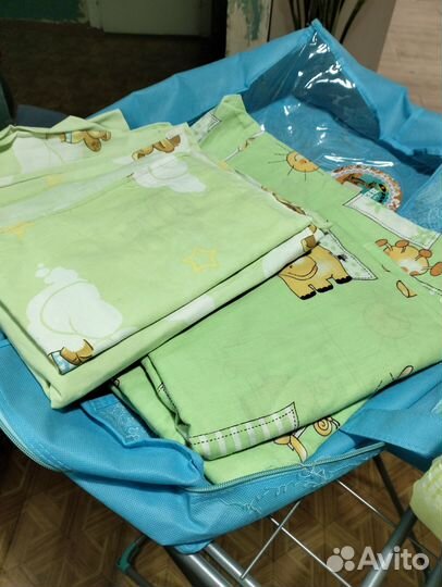 Детское постельное белье в детскую кроватку