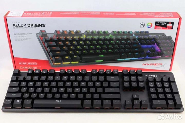 Игровая клавиатура hyperx alloy origins