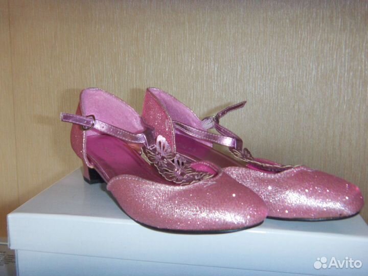 Туфли розовые