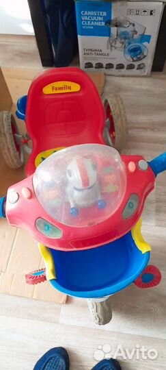 Детский трехколесный велосипед