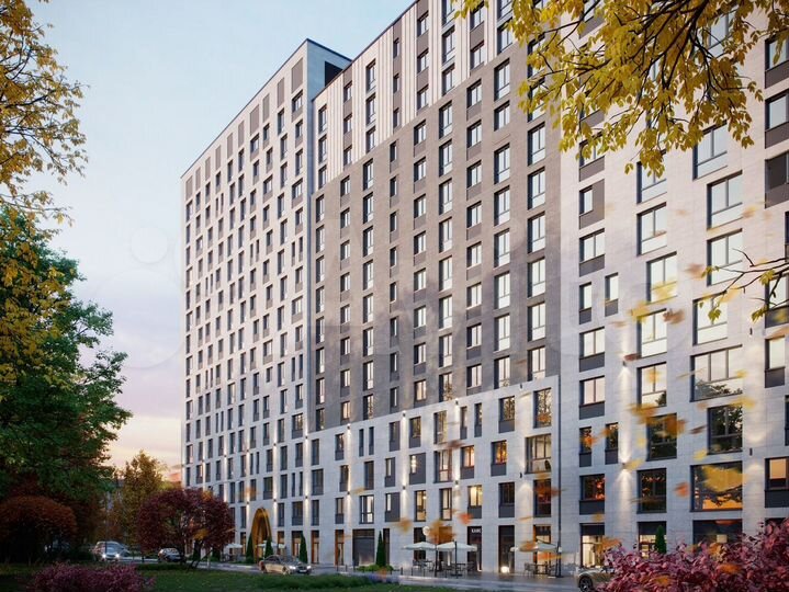 1-к. квартира, 39,2 м², 2/16 эт.