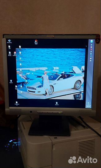 Монитор NEC MultiSync model L174F1 рабочий