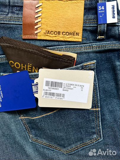 Джинсы jacob cohen оригинал 34,35,36р
