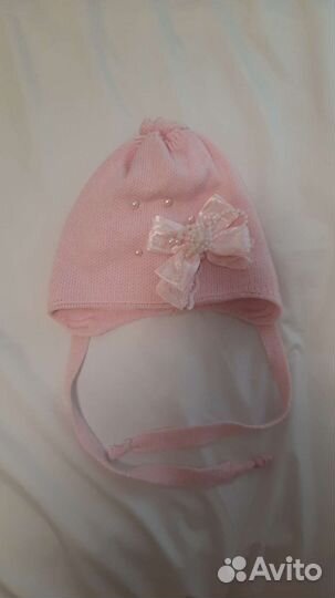 Шапка для девочки упетленная
