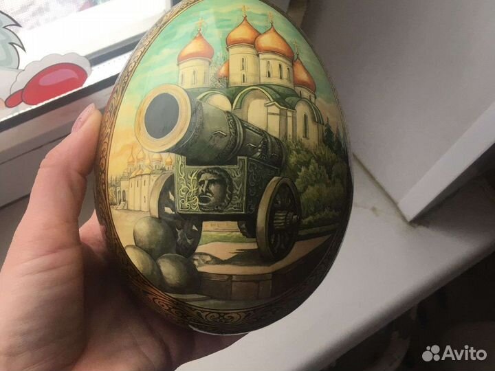 Яйцо декоративное ручной росписи