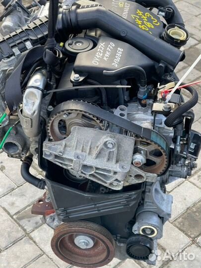 Двигатель Megane Scenic Clio Fluence Modus Duster