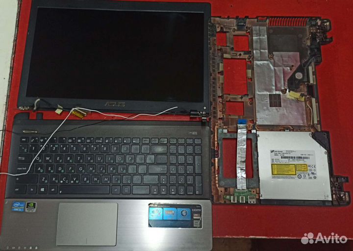 Asus K55V разбор