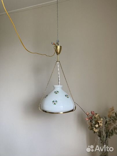 Винтажная люстра/Светильник kamenicky senov
