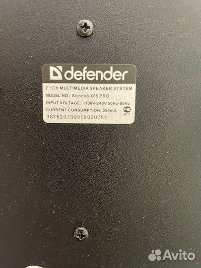 Колонки defender Sirocco X65 Pro