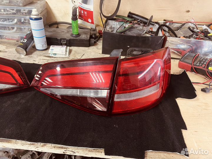 Комплект задних фонарей jetta 6 рестайлинг