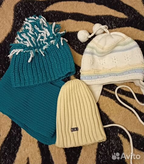 Шапка зимняя для девочки