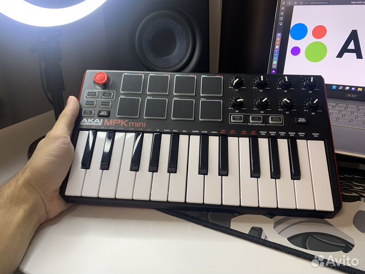 Midi клавиатура Akai mpk mini mk2