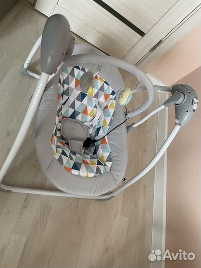 Детская электрическая качель