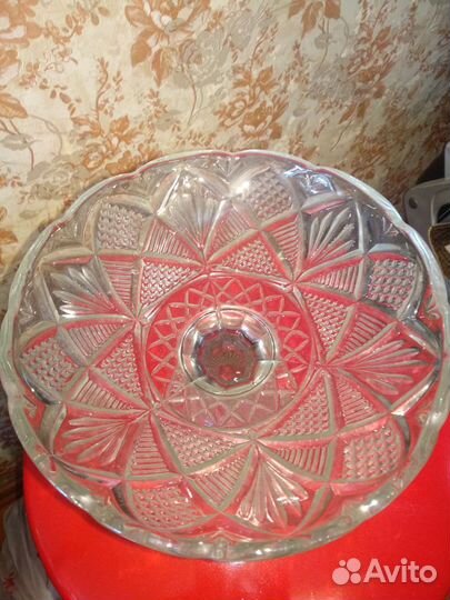 Ваза хрустальная СССР