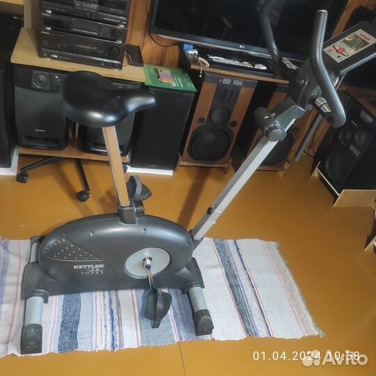 Велотренажер kettler topas