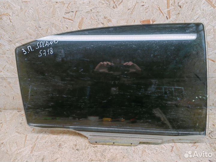 Стекло двери задней правой lifan Solano