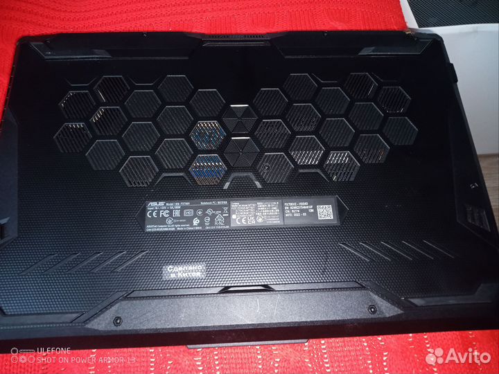 Игровой ноутбук asus tuf gaming f17