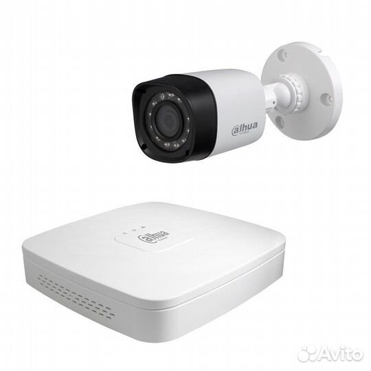 Комплект видеонаблюдения (регистратор + 1 к.)