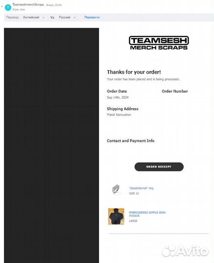 Teamsesh deadInternet ring