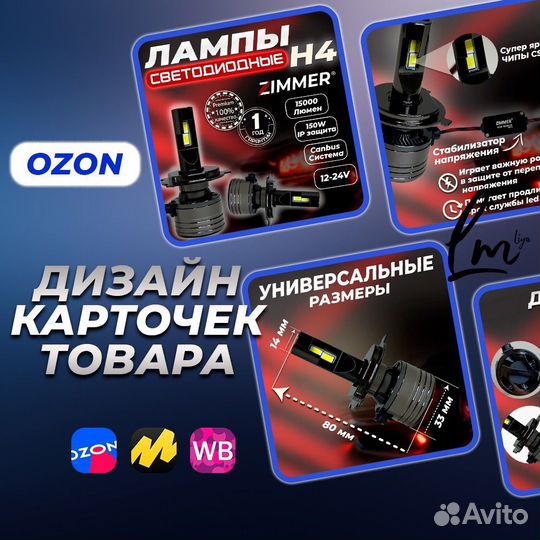 Графический дизайнер/ Визитки Листовки