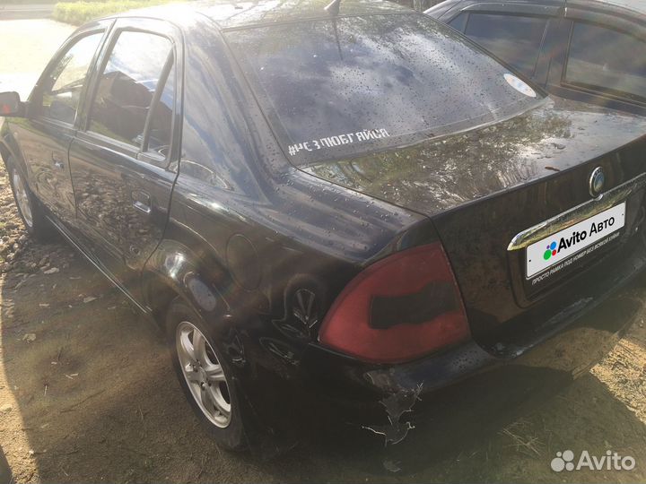 Geely CK (Otaka) 1.5 МТ, 2007, битый, 172 000 км