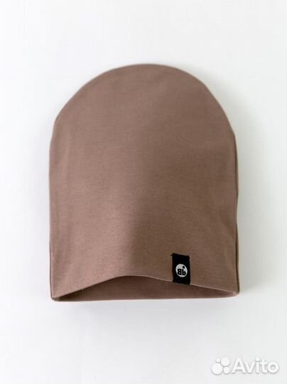 Шапка для мальчика Baby Boom А49/26-Р тауп-г (54)