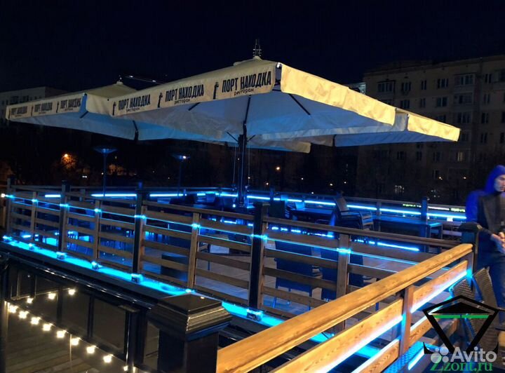 Зонт для уличного кафе