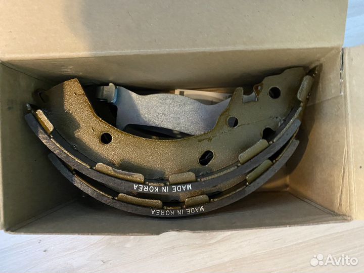 Тормозные колодки на hyundai solaris, kia rio