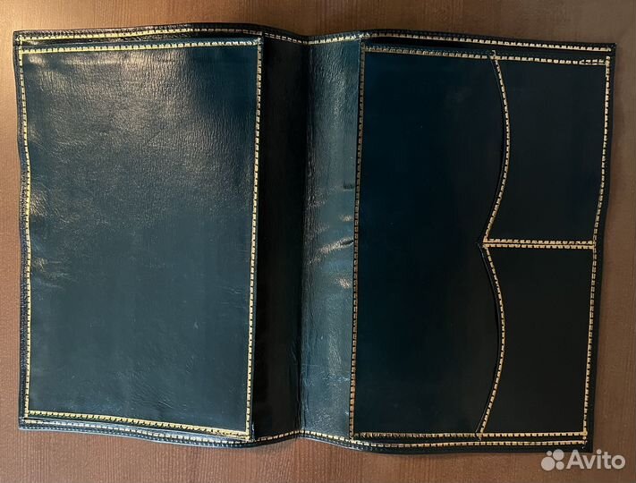 Папка для документов из натуральной кожи