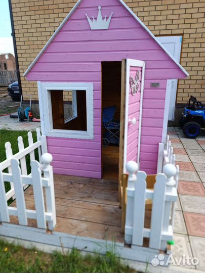 Детский домик уличный