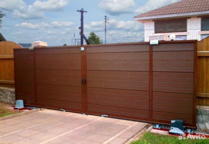 Ворота под ключ