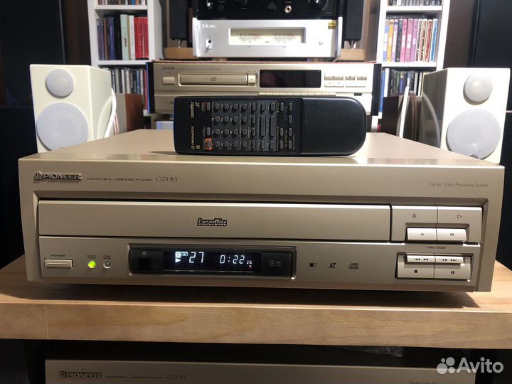 Pioneer CLD-R5 LD Video проигрыватель в коробке