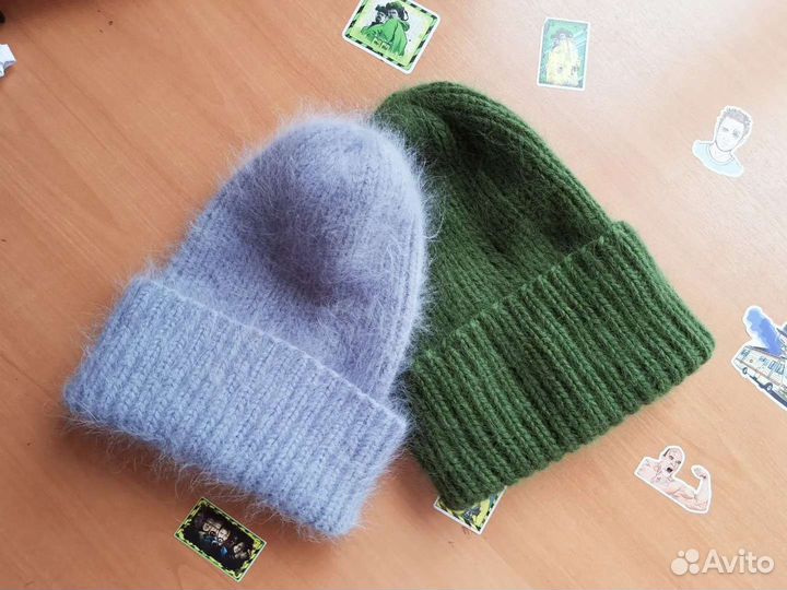 Шапка женская из пуха норки