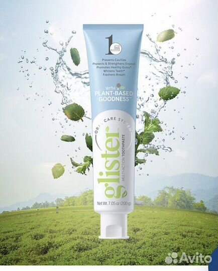 Glister Зубная паста, щетки, ополаскиватель