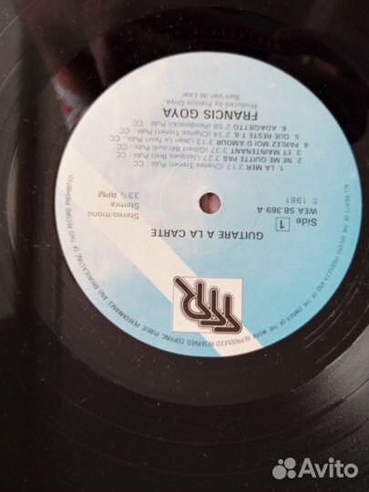 Francis Goya - Guitare a la carte