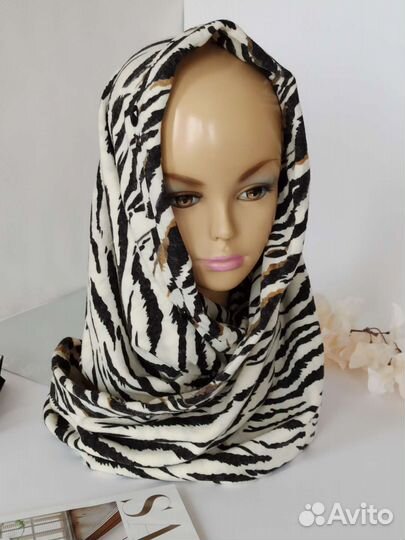 Шарф хомут снуд тёплый новый