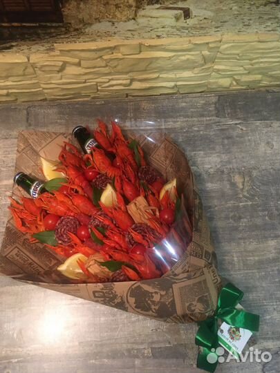 Букет из раков