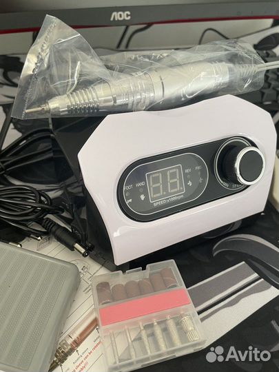 Новый Аппарат для маникюра nail drill set zs-717