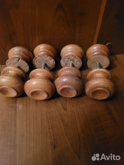 Дверные ручки деревянные