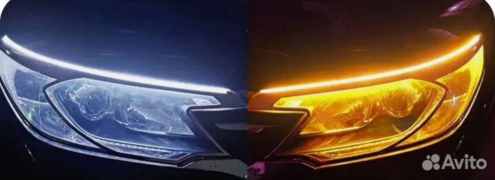 LED лента дхо с поворотниками