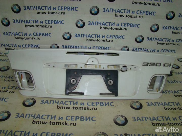 Крышка багажника BMW 330Ci E46 2001г. (Кузовное же