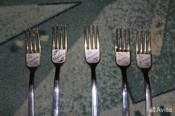 Именные столовые приборы