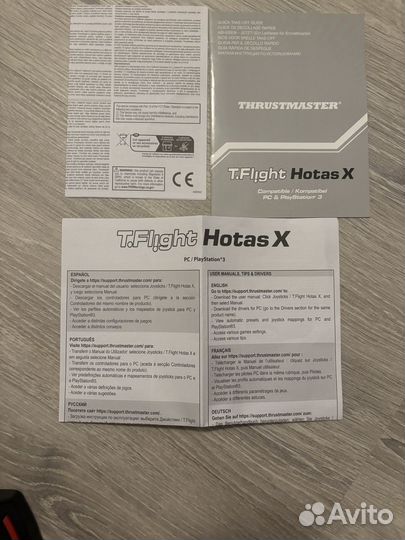 Джостик для авиасимулятора ThrustMaster