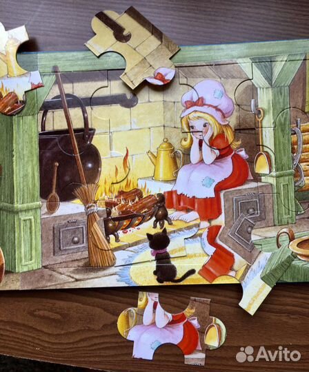 Книга- сказки (и пазлы)