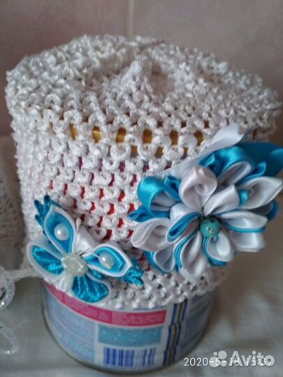 Ободки, повязки и шапочки на девочку