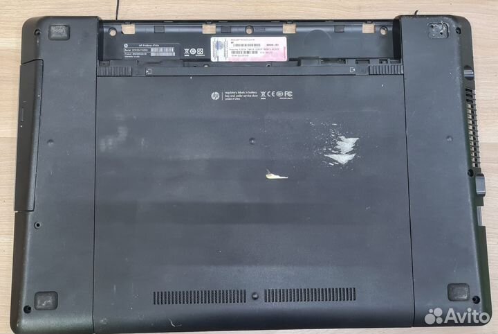 Корпусные части hp probook 4740s